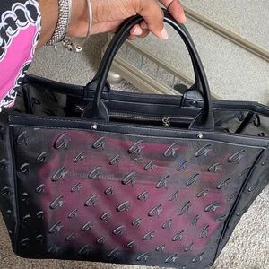 Glamaholic Mesh by Mia Ray tote new
